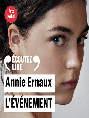 cover image of L'événement